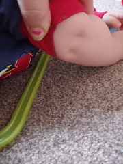 9 month old with deep dimples everywhere.