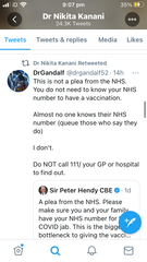 COVID vaccine - a plea from NHS staff