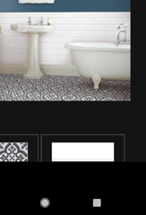 Brushed brass bathroom fittings