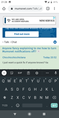Anyone fancy explaining to me how to turn Mumsnet notifications off?