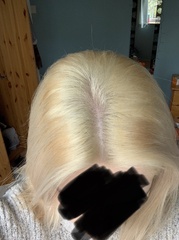 DIY bleach root touch up fail