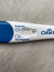 Faint line 24 hours after taking test.