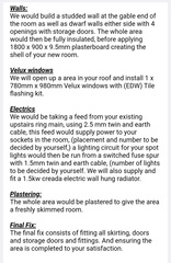Deluxe Storage Room in loft quote?