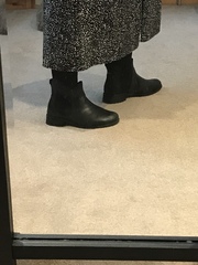 This skirt with these boots?
