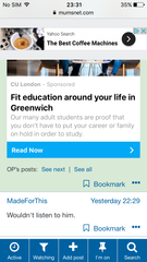 Ads in the middle of posts