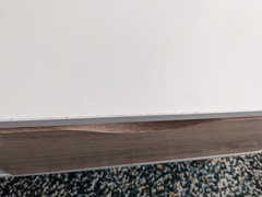 Getting scratches off table...