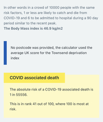 Talking about weight and covid