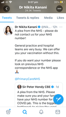 COVID vaccine - a plea from NHS staff