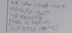 Support for children who find writing hard