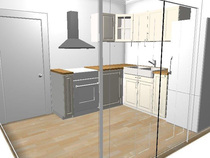 Small Ikea kitchen layout help?