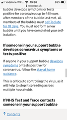 Changing social bubbles