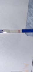 Heavy bleed then faint line on IC but bfn on frer?