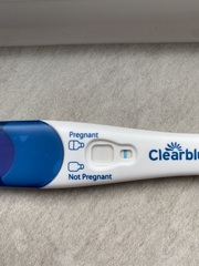 Faint line 24 hours after taking test.