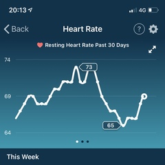 Tracking your cycle and possible BFP using RHR - part 5
