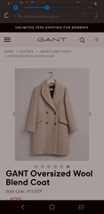 Thoughts on a coat