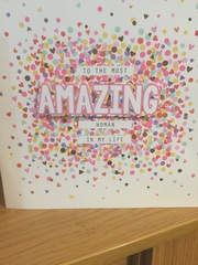 It’s my birthday today and my DP got me this card!