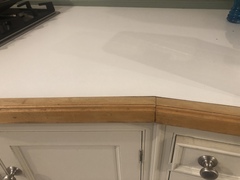 Caring for old laminate and sink - tea marks