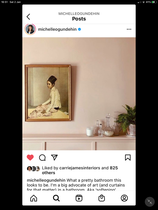 Colours in a dark hallway with picture and dado rails