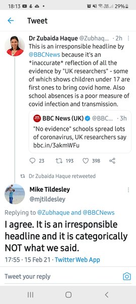 “No evidence” schools spread Covid