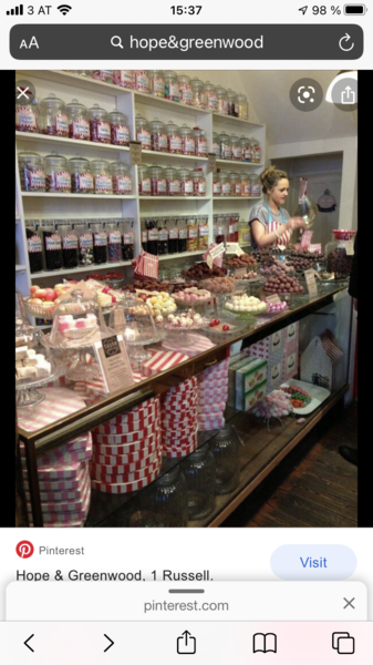 Traditional Sweet Shop - thoughts