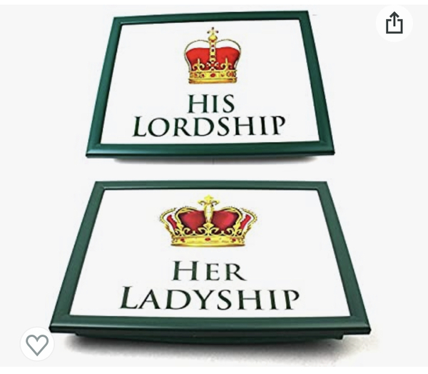 To ask if anyone else prefer eating their evening meal on a tray?