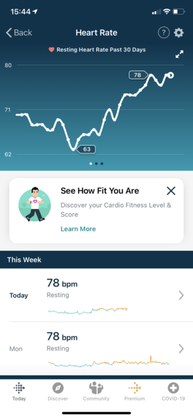 Tracking your cycle and possible BFP using RHR - part 5