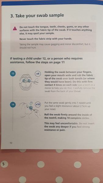 Twice weekly lateral flow tests for households of school pupils