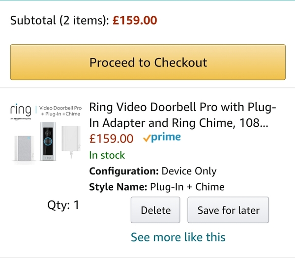 To really want a Ring doorbell?