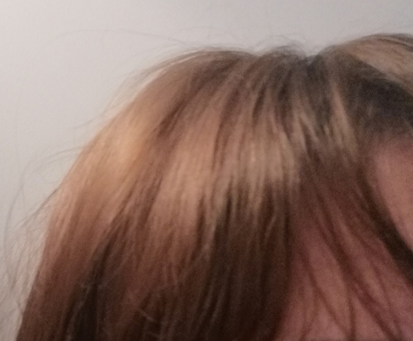 Hair too dark