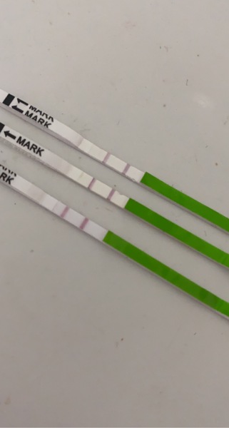 ovulation strip confusion