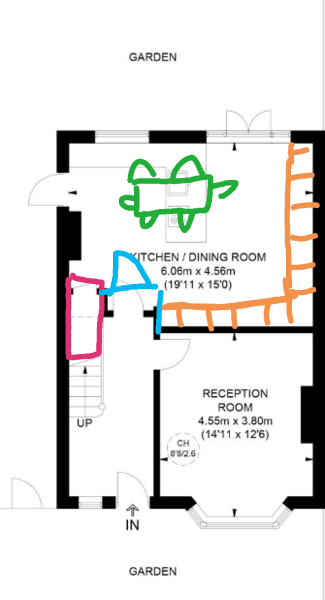 AIBU to ask how you'd extend this ground floor..?