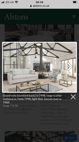 Do these sofas look old fashioned?