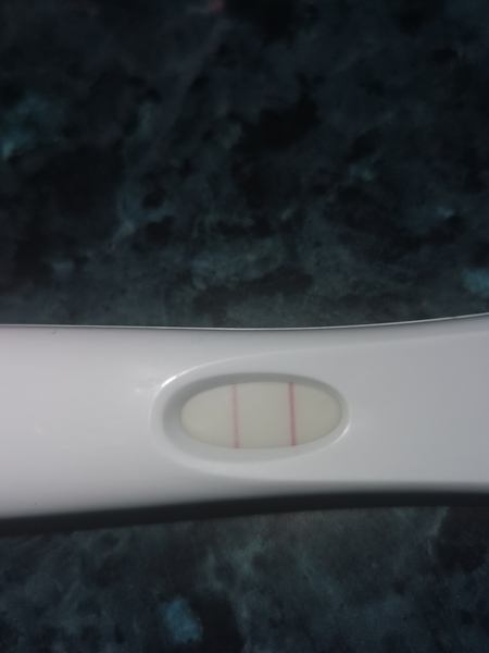 Faint positive?