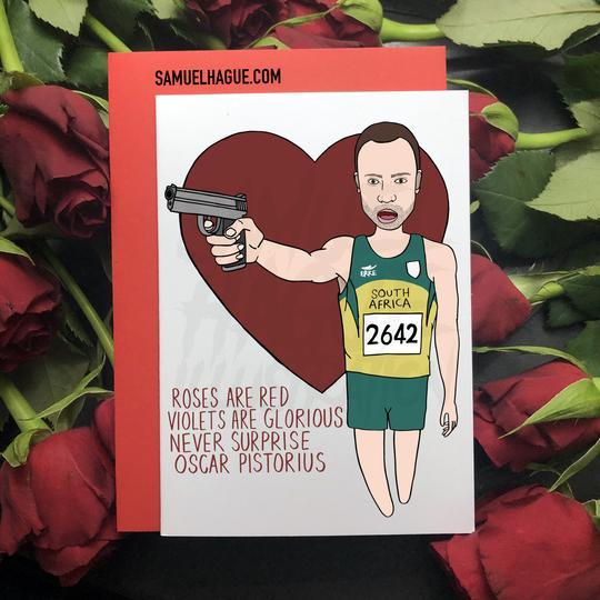 To feel somewhat upset with this Valentine's card from my husband?