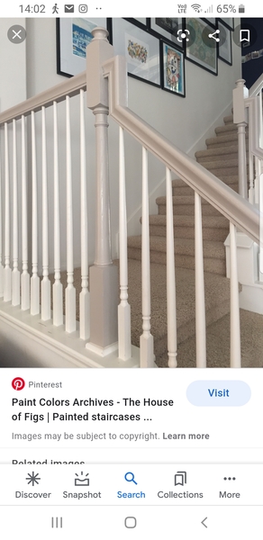 Greige wood paint