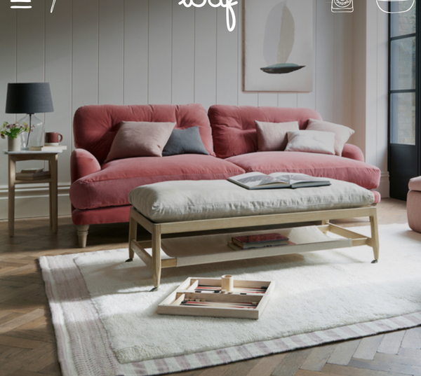 What colour furniture would you have if your walls were dark blue?
