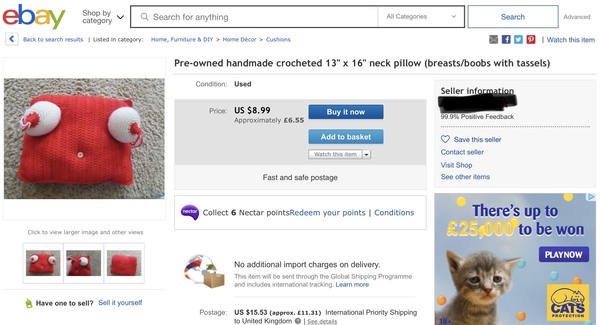 Is the the oddest eBay item?