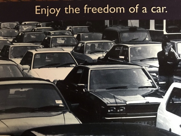 To wonder why people think everyone should drive