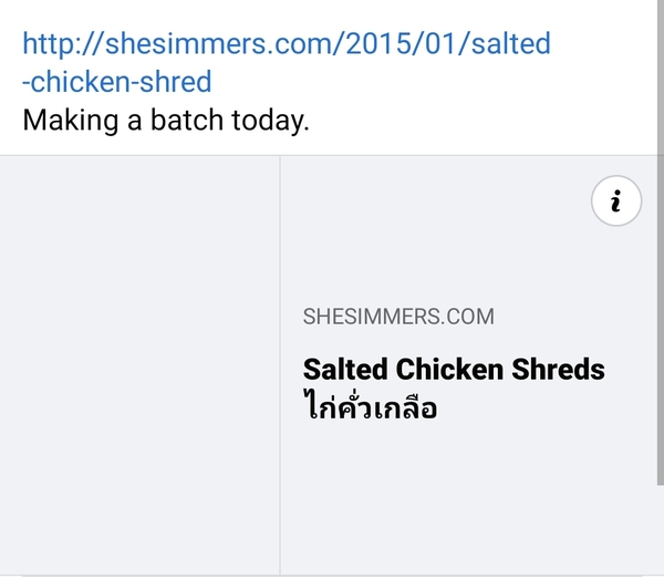 To throw away the chicken every week?