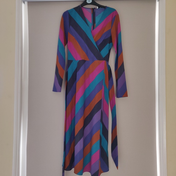 Rachel Riley striped countdown dress