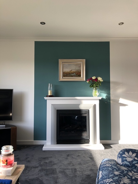 Frog tape and painting