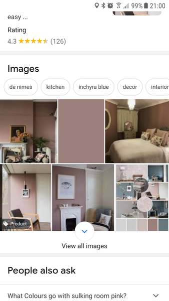 Help finding the right dusky pink paint colour