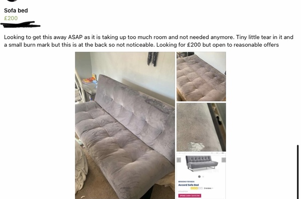 Roll Up, Roll Up, it's a Facebook Marketplace Sale!