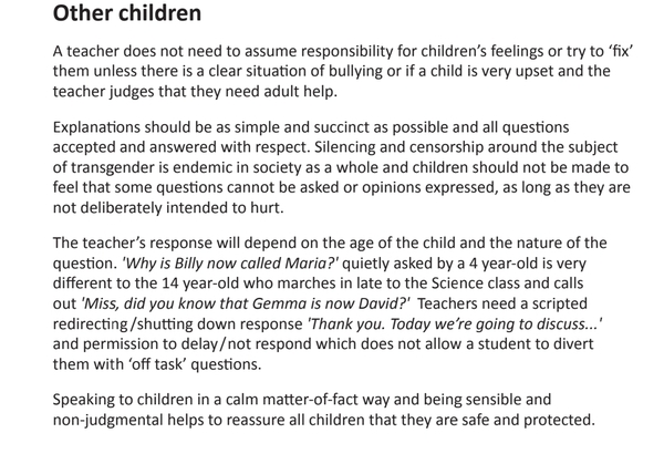..to think Stonewall should not be involved with schools?