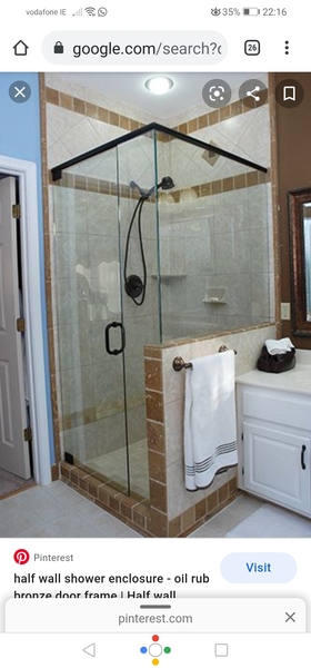Do you have a big glass shower enclosure and is it a pain to clean?