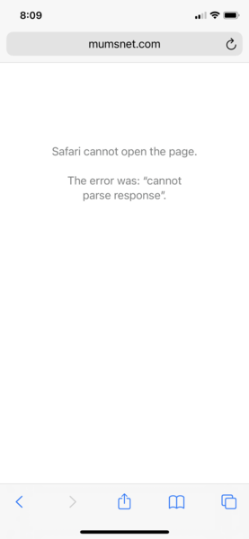 MN very slow and keep getting this error message