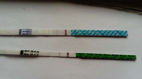 Faint lines? Please tell me I'm not going mad!