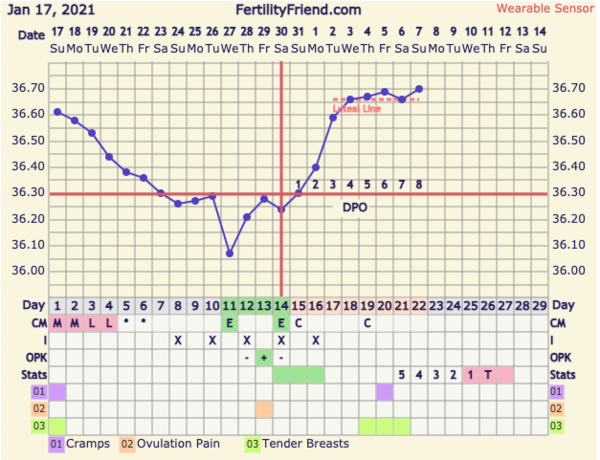 9DPO Symptom Spotting