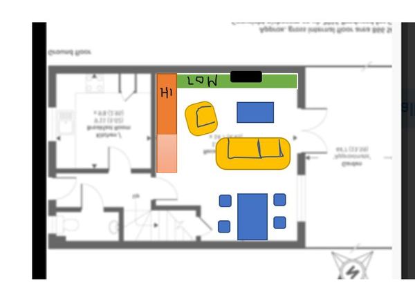 Changing the layout of a newish build.