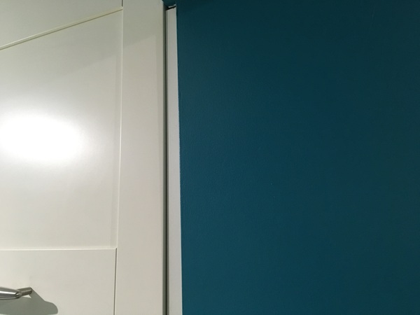 Struggling to find a wall colour to go with these cream kitchen cupboards.
